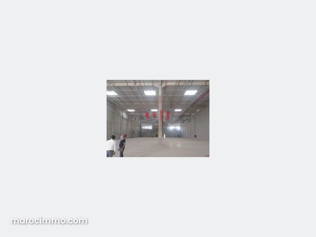 Site industriel de 2750 m2 aux normes internationales zone industrielle Mohammedia a la location — المحمدية