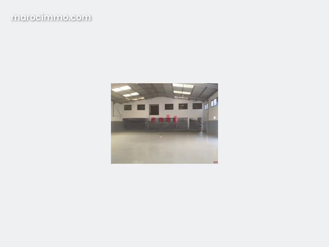 600 m² Commercial Premises in an Industrial Zone, Lissasfa, Casablanca — Casablanca