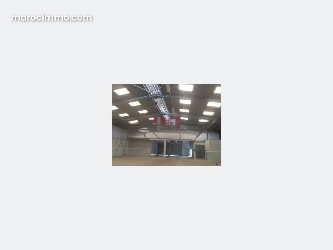 1,000 m² Commercial Premises for Lease, Sidi Maarouf, Casablanca — Casablanca
