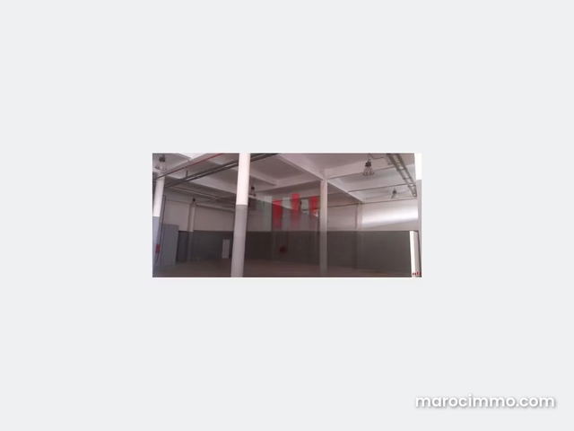 Site industriel de 870 m2 a Mohammedia zone industrielle a la location — المحمدية