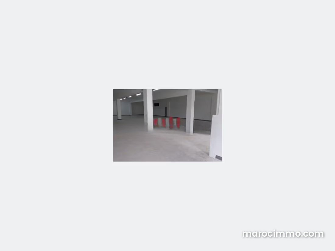 820 m² Industrial Premises, Lissasfa Area, Casablanca — Casablanca