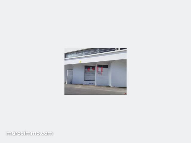 Site industriel de 2640 m2 idéal pour la logistique a ain sebaa a la location — Casablanca