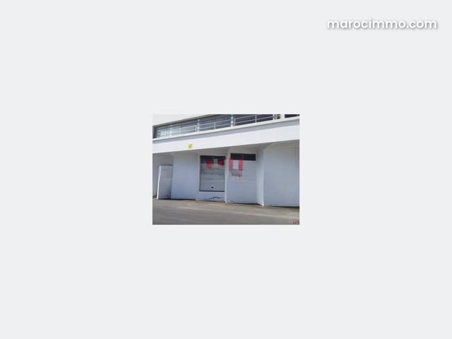 Site industriel de 2640 m2 idéal pour la logistique a ain sebaa a la location — 2