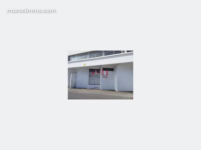 Site industriel de 1320 m2 idéal pour la logistique a ain sebaa a la location — Casablanca