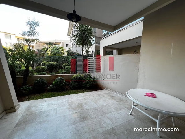 Rez jardin 2 ch /bouskoura/ jardin et piscine — 2