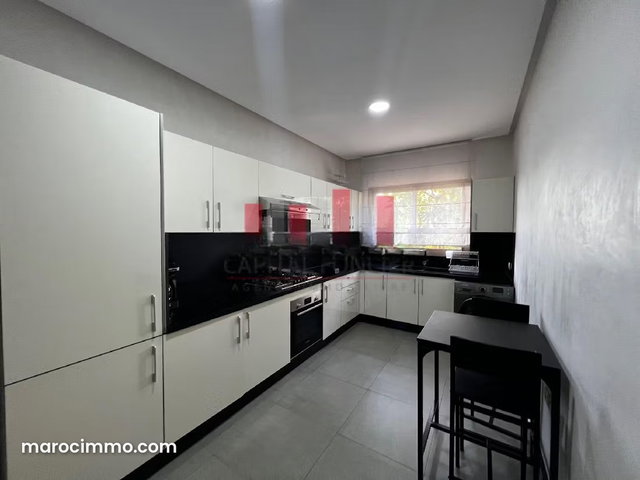 Rez jardin 2 ch /bouskoura/ jardin et piscine — 3