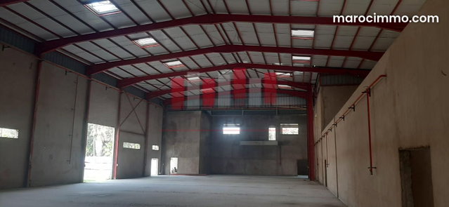 Usine industrielle semi fini de 6.000 m2 de terrain en plein zone industrielle de oulad saleh bouskoura a la vente — 5
