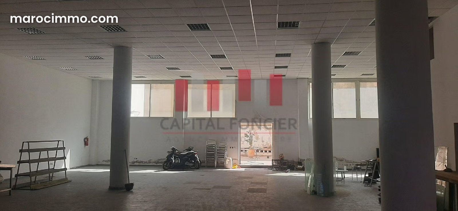 Local commercial 770 m² avec ascenseur, Bouskoura centre — Bouskoura