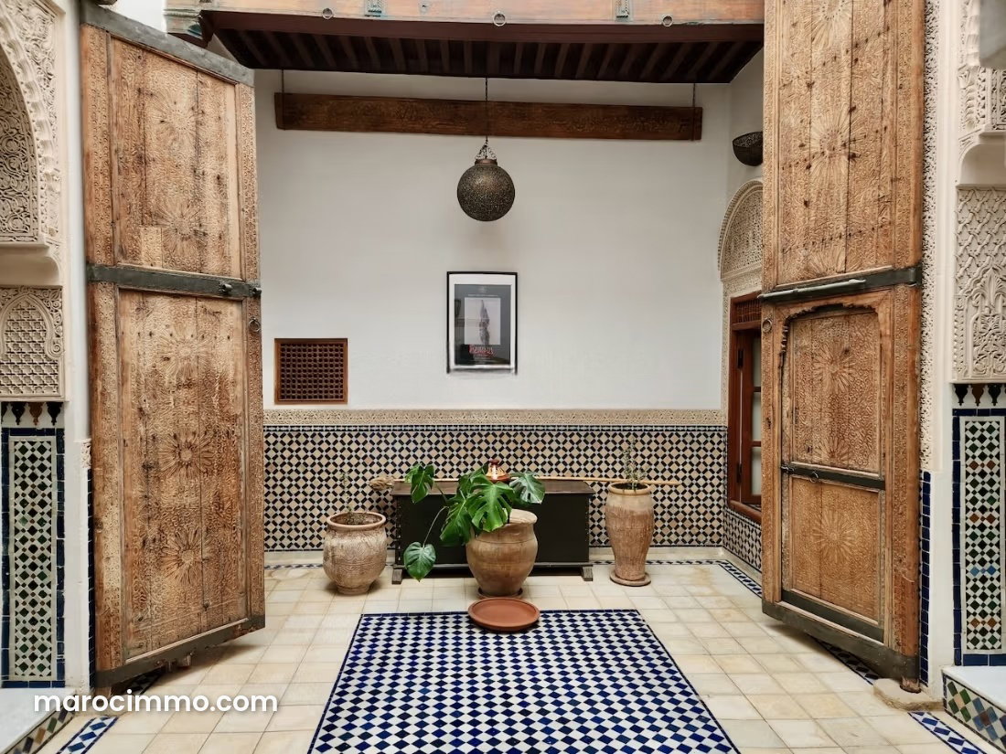 Traditional House with Terrace in Rahbet Zbib, Fez — Fez