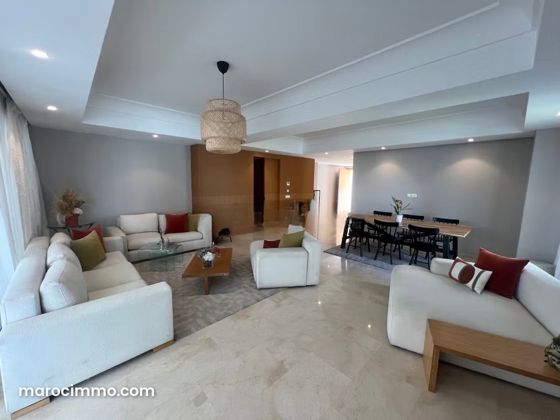 Appartement 235 m² meublé, Casablanca Finance City — Casablanca