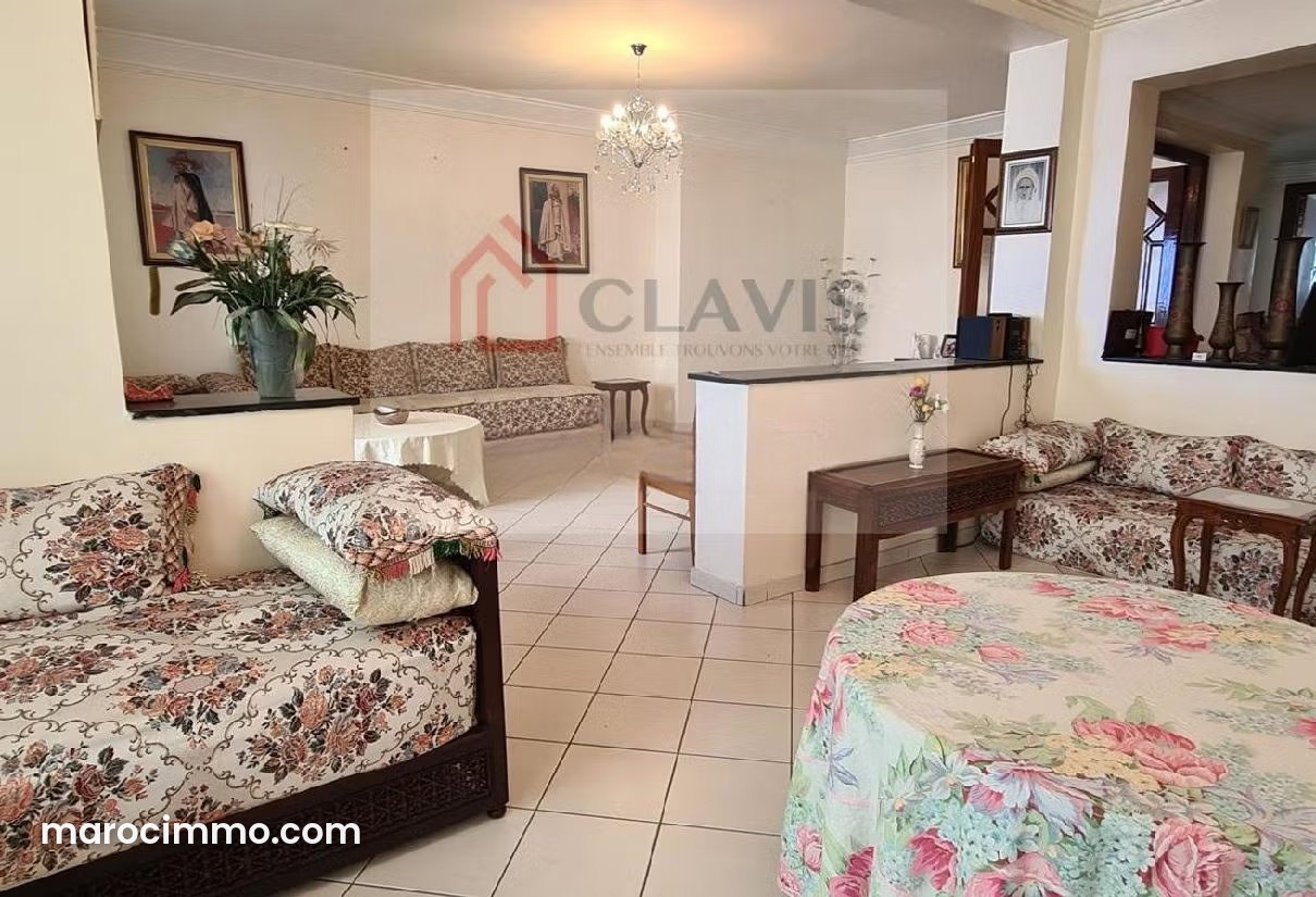 168 sqm Apartment, 3 Bedrooms, Quartier des Hôpitaux, Casablanca — Casablanca