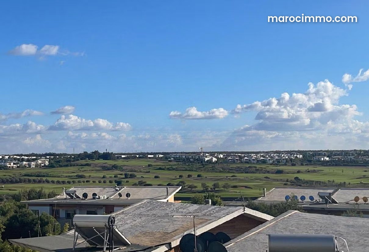 Appartement 166 m², vue golf, Ville Verte Bouskoura — Bouskoura