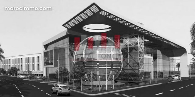 Villa commerciale de 790 m de surface de terrain al a vente en plein rue atlas au CIL — 2
