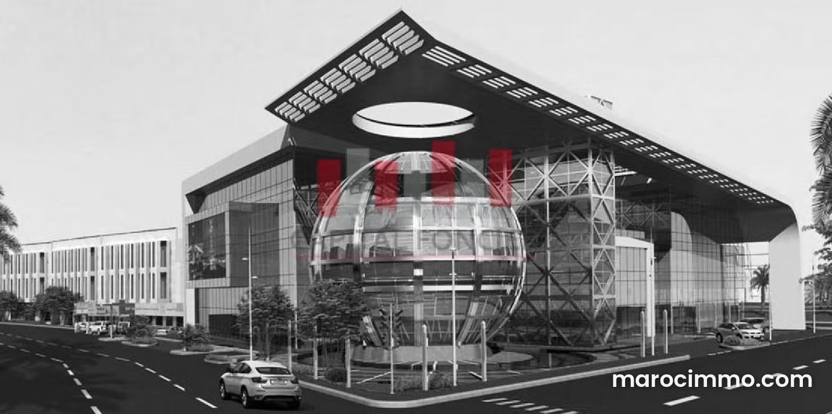 Villa commerciale de 790 m de surface de terrain al a vente en plein rue atlas au CIL