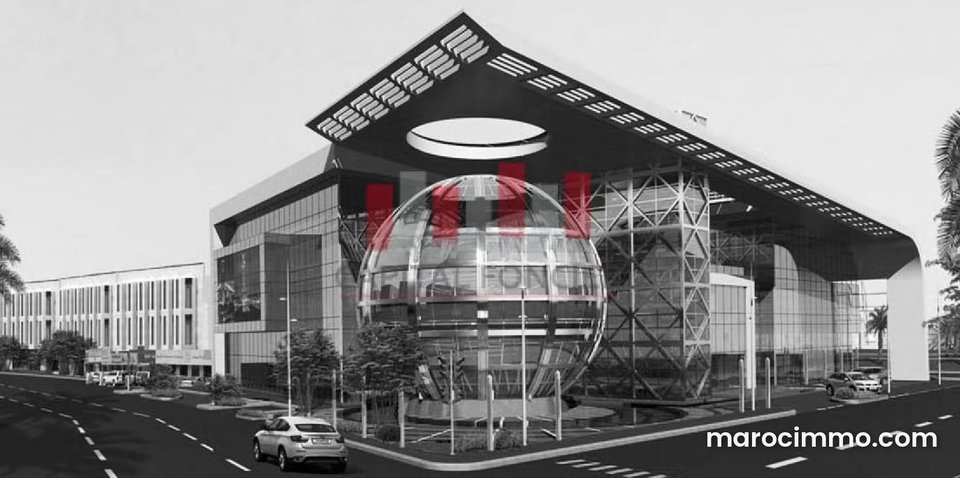 Villa commerciale de 790 m de surface de terrain al a vente en plein rue atlas au CIL