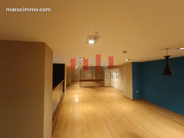 Local commercial premium de 1130m2 en plein BD ABDELLATIF BEN KADOUR — 2