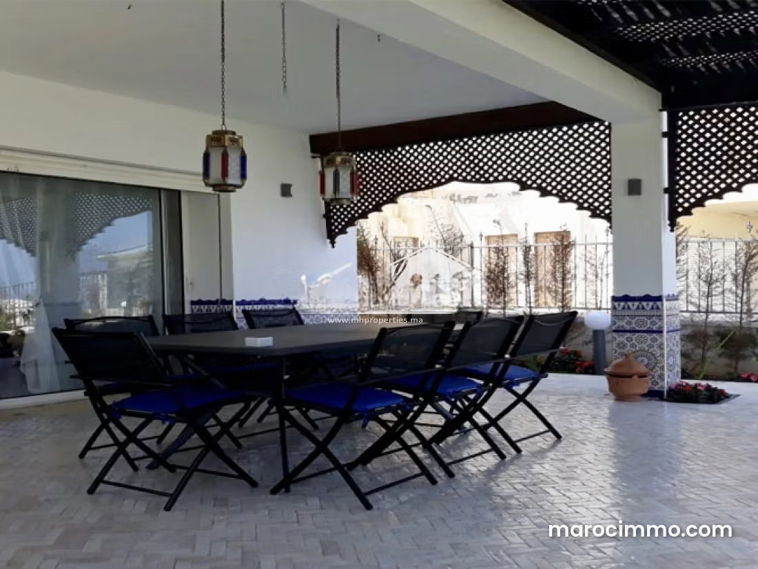 300 m² Villa with Sea Views, 600 m² Garden, Fnideq — Fnideq