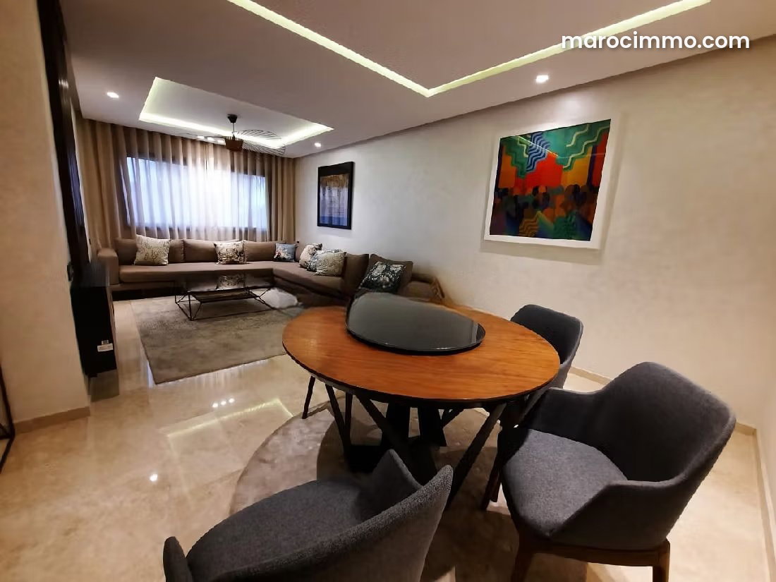 Appartement meublé 90 m² à louer Ferme Bretone Casablanca — Casablanca