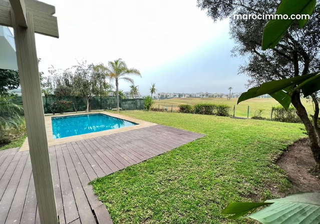 Luxury Villa for Rent in Bouskoura. 4 Comfortable Bedrooms. Safe and Secure. — 2