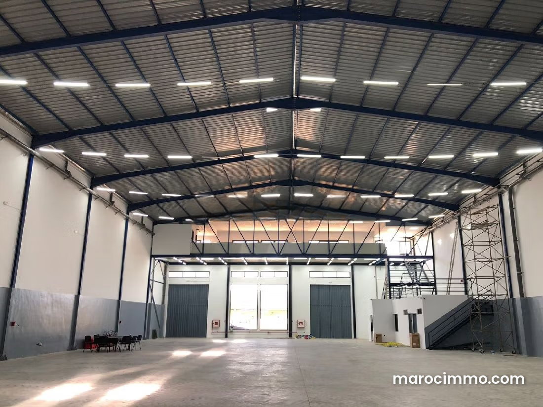 1,324 m² Commercial Premises, Nouaceur, Sapino Industrial Zone — Nouaceur