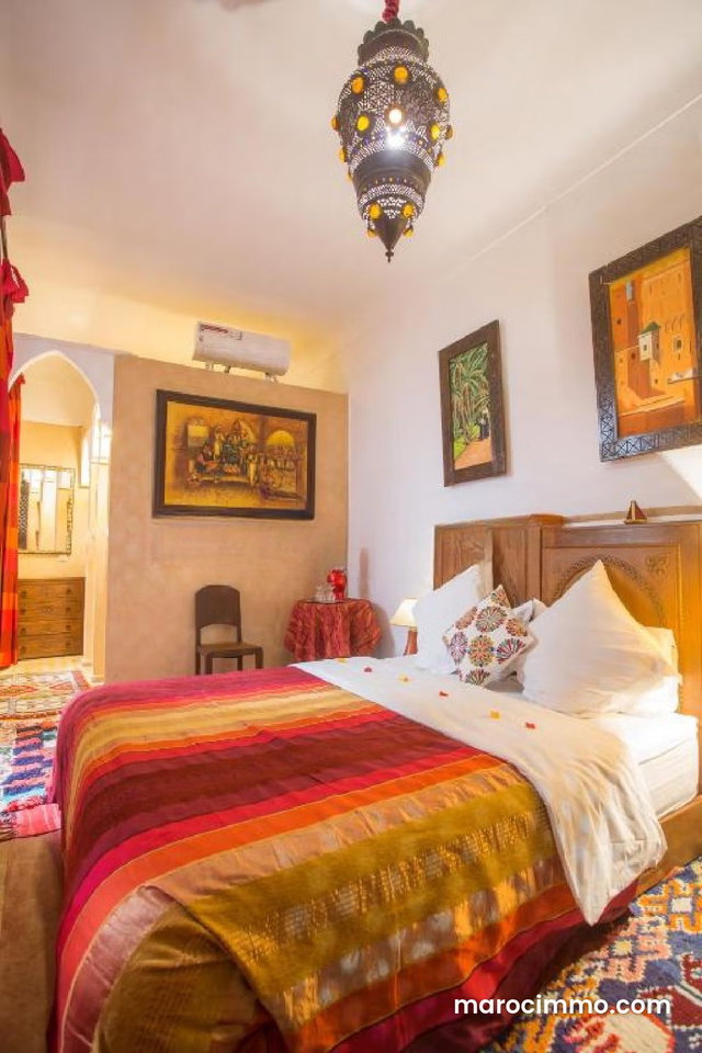 Vente Riad Maison D’hote Rénové Titré 260m² hab avec 6 chambres À Bab Doukala Médina Marrakech — 5