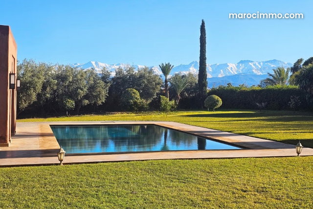 Luxury Villa with Atlas View – 4530m2 – Ourika Road, Marrakech — 3