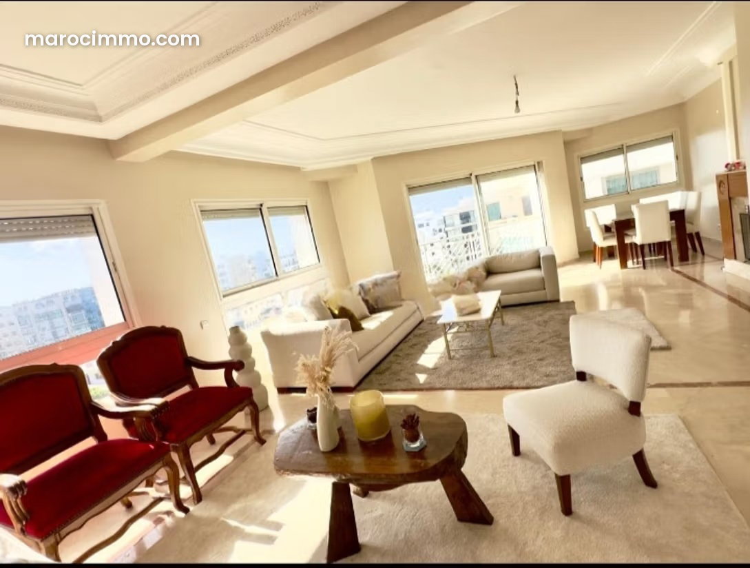 155 sqm Apartment, 3 Bedrooms, Les Princesses, Casablanca — Casablanca