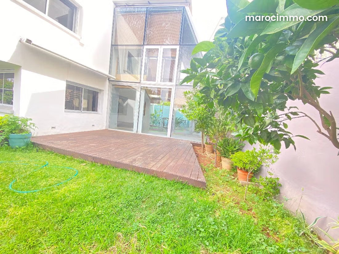 619 m² Villa for Rent in Agdal, Rabat, 3 Bedrooms, Garden — Rabat
