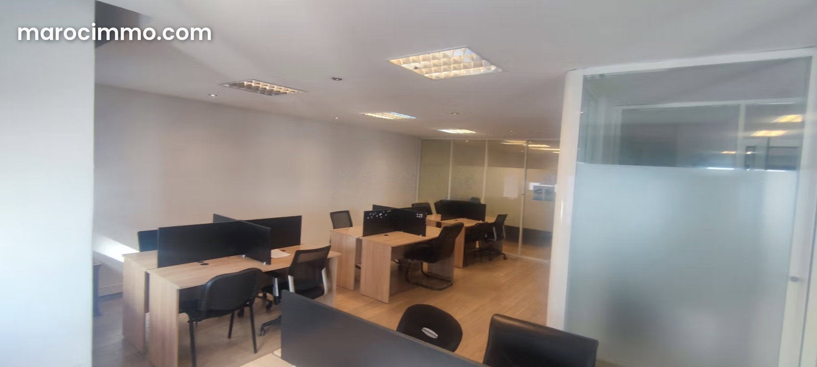 130 sqm Office in Anfa, Casablanca: Bright Floorplate in a Prestigious Location — Casablanca
