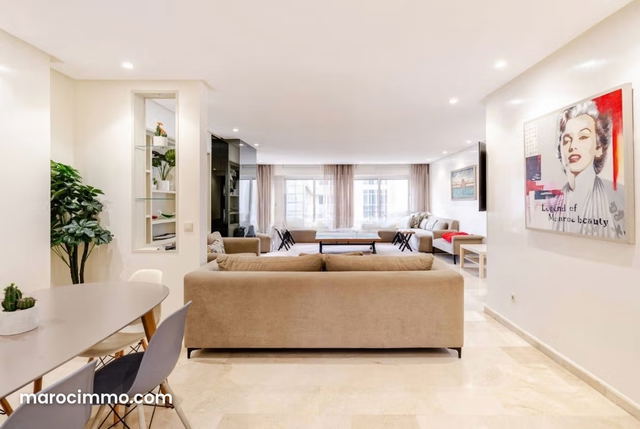 Appartement de 3 ch à la vente au triangle d’or — Casablanca
