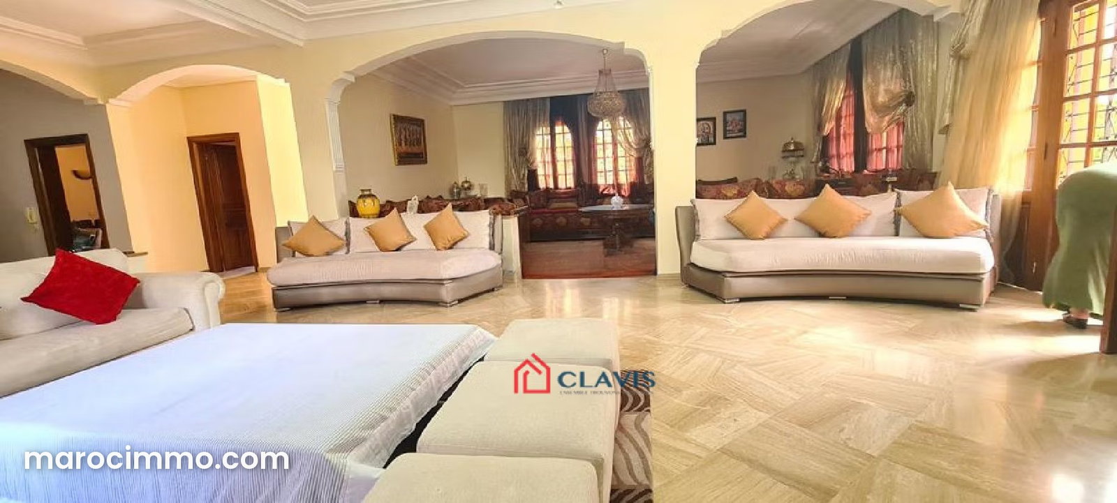 Villa 450 m² avec jardin, Florida, Casablanca — Casablanca