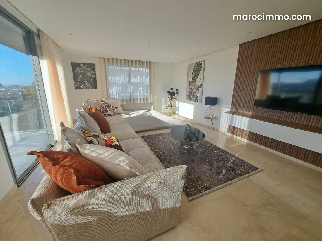 220 sqm Furnished Apartment, Souissi, Rabat, Open Views — Rabat