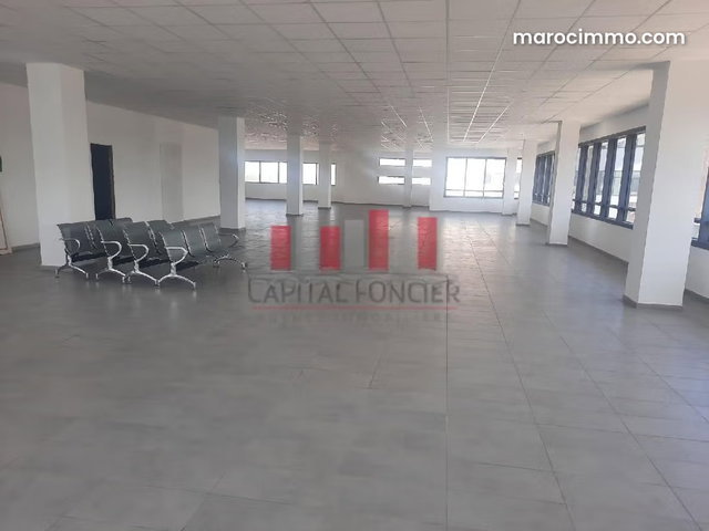 Premium Office Space of 1,300 m2 of usable surface for rent within the Florida Quarter, Sidi Maarouf, Immediate Highway Access — 5