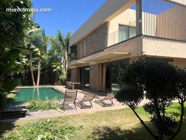 RARE Avenue Med 6 Villa à louer meublée proche Morocco mall — 3