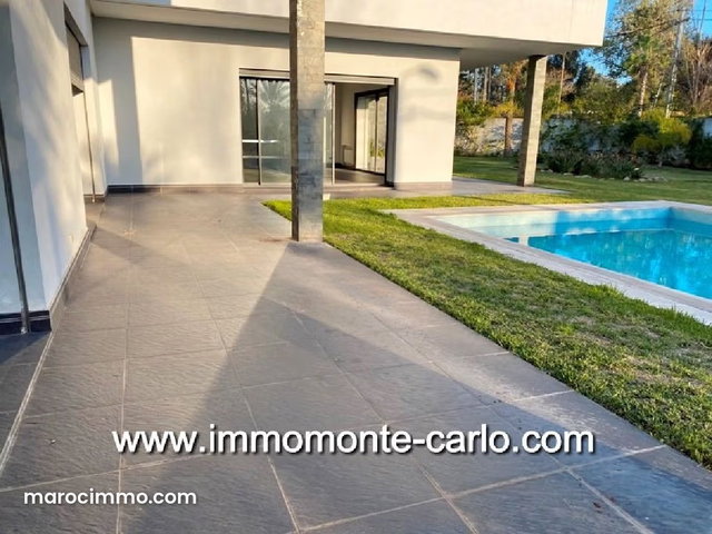 Luxury New Villa for Rent in Souissi Quarter — 2