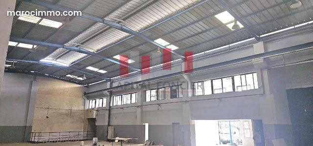 Hangar industriel de 1800 m de surface couverte la location zone industrielle ain sebaa — 5