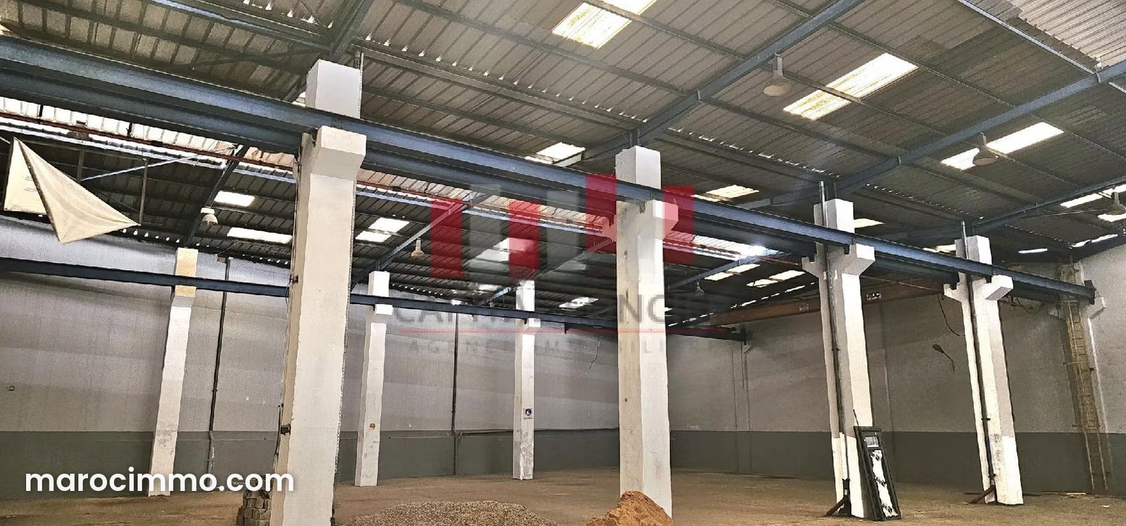 1,600 sqm Industrial Unit with Overhead Crane, Ain Sebaa, Casablanca — Casablanca