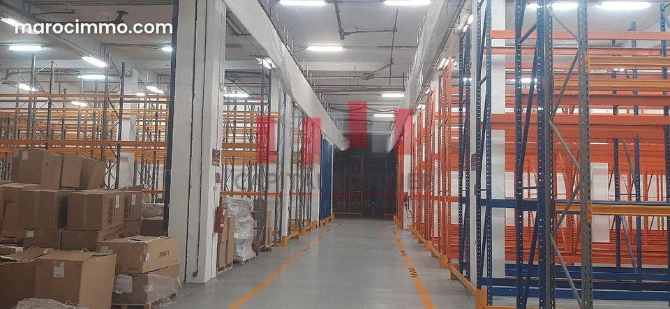 Industrial Warehouse of 2,000 sqm in Prime Location in Ain Sebaa, Ideal for Storage or Production