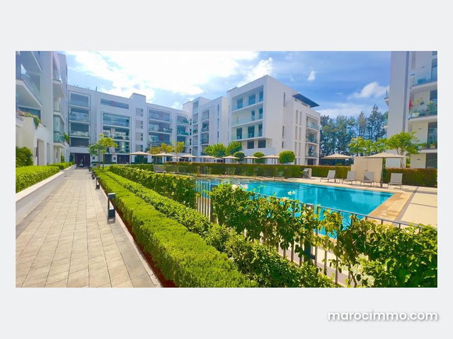 Penthouse meublé neuf en location a souissi — 2