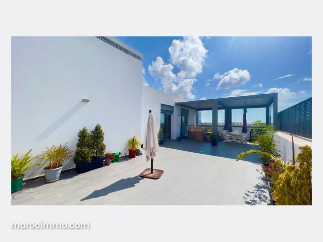 Penthouse meublé neuf en location a souissi — 4