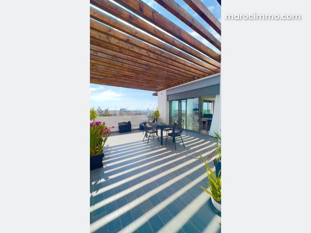 Penthouse meublé neuf en location a souissi — 5