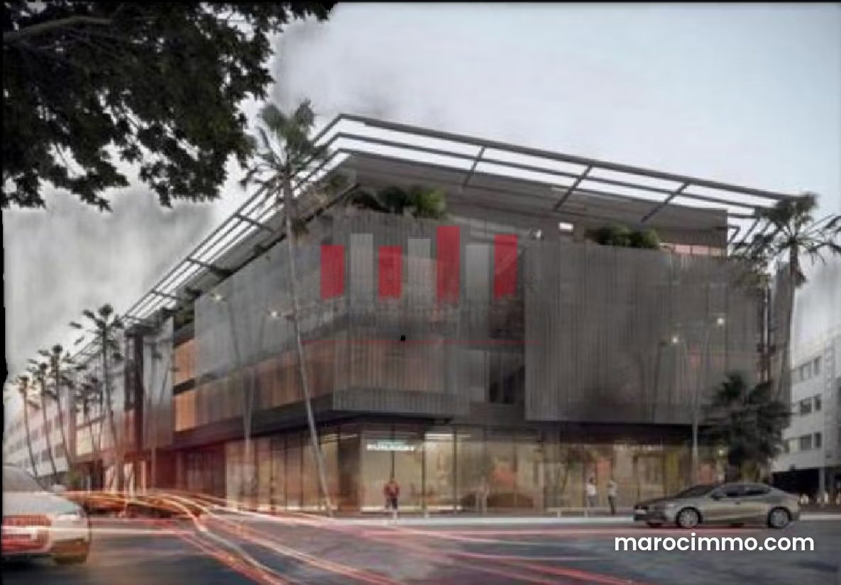 New 3,900 sq m commercial building, Maarif, Casablanca — Casablanca