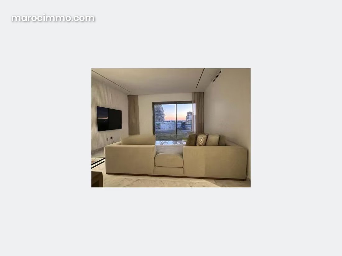 Furnished 2-bedroom apartment, Casablanca Finance City — Casablanca