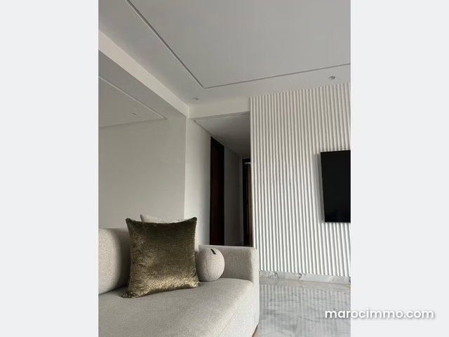 Appartement en location à Casablanca Finance City. Surface totale 110 m². Meublé — 5