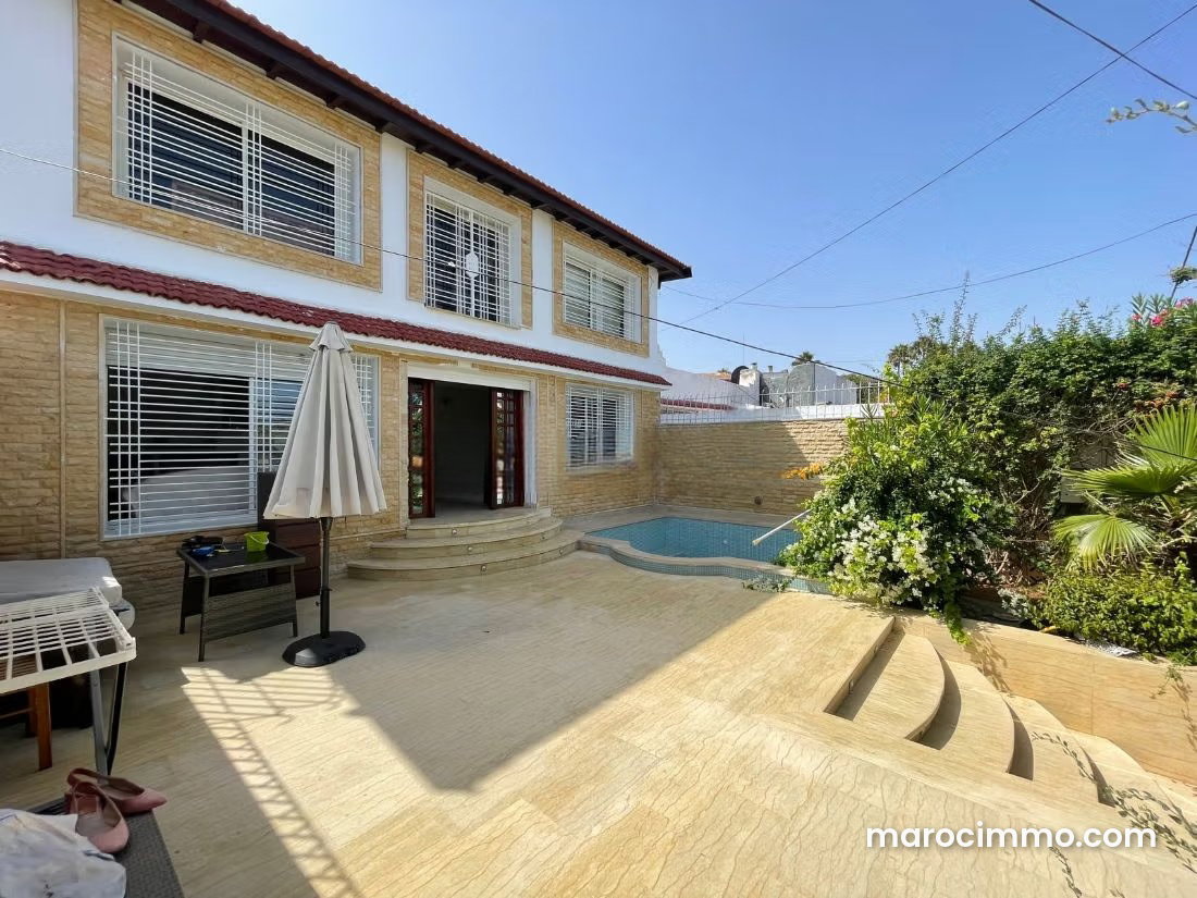 250 m² Villa with Pool and Sea Views, Harhoura, Temara — Temara