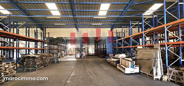 2200 m2 Warehouse for Rent in Sidi Maarouf Industrial Zone — 2