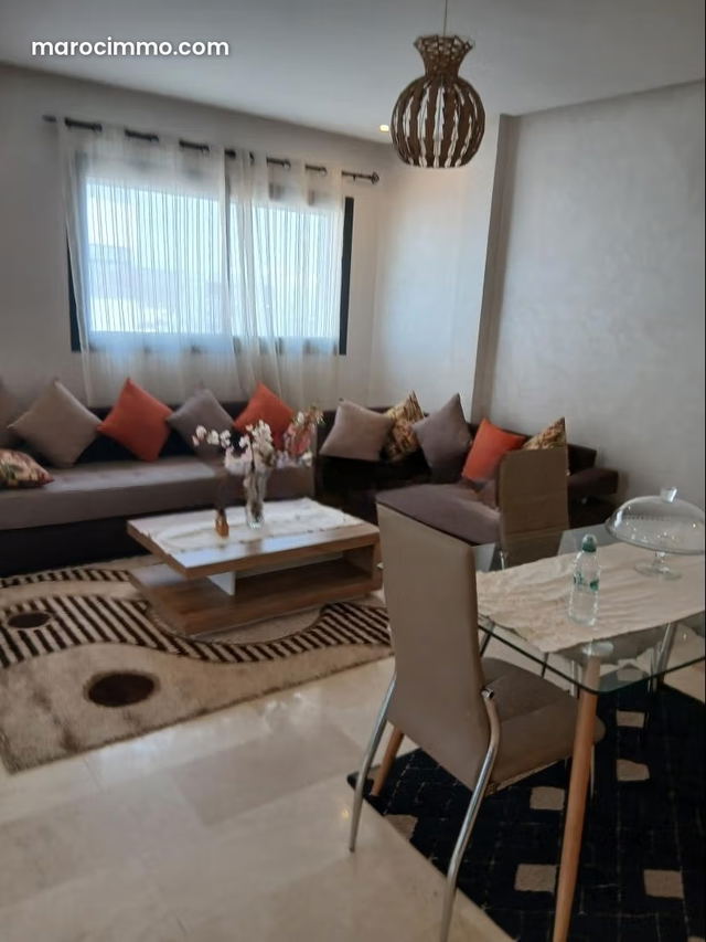 Appartement meublé 3 ch a prestigia — Temara