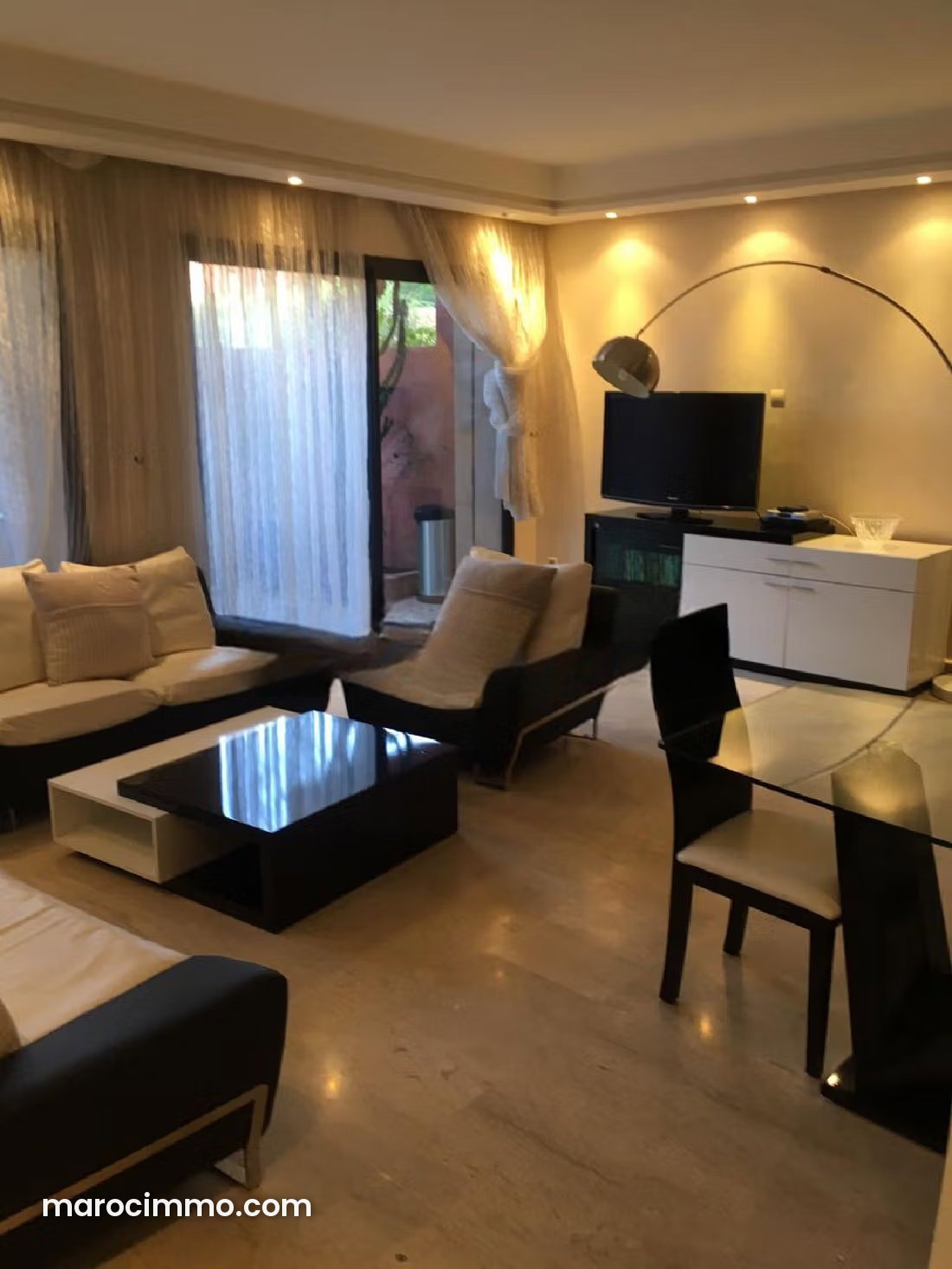 Furnished Apartment with Pool, Hivernage, Marrakech — Marrakesh