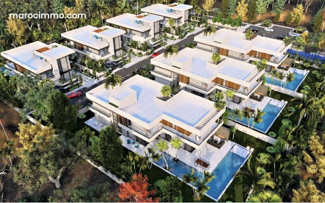 Villas somptueuses de 1500m² à partir de 6.3M DH 10km de Marrakech — 3