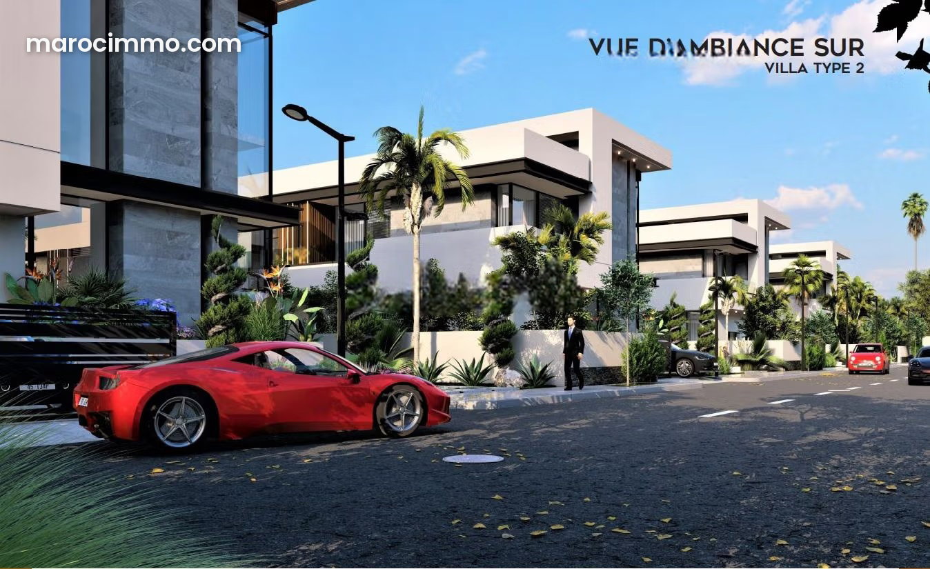 Villa 1000 m² sur 1 ha, route d'Ourika, Marrakech — Marrakech